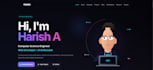 create a modern responsive personal portfolio website