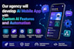 develop ai mobile app with custom ai features and automation