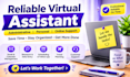 be your personal and administrative virtual assistant