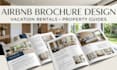 design a professional airbnb welcome book, guest guide and house manual