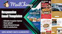 design professional mailchimp email template newsletter