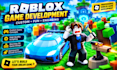 handle custom roblox scripting, roblox game develop, obby, simulator, ui design
