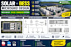 design solar bess microgrid, standalone battery plan set and mv sld