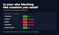 audit your site for ai search visibility and bot access