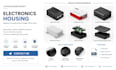 design electronics housing, raspberry pi casing, snap fit, with 3d stl files