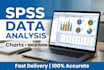 do spss data analysis with charts and interpretation