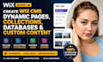 create cms dynamic pages collection databases and custom content