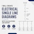 create electrical single line diagrams, calculations, report