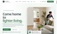 create a professional cleaning service business website