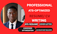 write a medical resumes for nurses, doctors, pharmacists