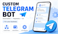 build a custom telegram bot with automation, payments and ai
