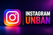 restore instagram page, ig profile unbanning issues