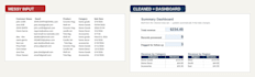 clean and process your spreadsheets and data