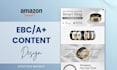 design amazon a plus content and ebc