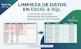 haré limpieza, transformación y preparación de tus datos en excel y sql