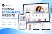 build a modern nextjs ecommerce website frontend