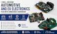 design automotive and ev electronics pcb with embedded hardware control boards