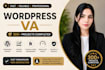be your fastest wordpress VA or wordpress assistant