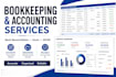 bookkeeping, accounting and bank reconciliation in excel