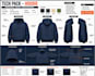 do clothing tech pack, fashion tech pack, apparel tech pack germent design