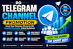 do telegram channel promotion