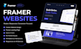 develop framer website framer animation fix framer website design