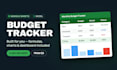 create a custom google sheets budget tracker or planner