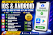 upload and publish ios and android app to app store and play store