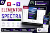 help convert elementor build website to spectra