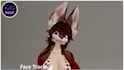 create custom furry vrchat avatar with face tracking sfw fursona unity model