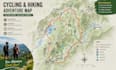 create cycling route map, hiking map, trail map, adventure guide, tourism map