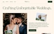 design squarespace wedding planner website destination wedding bridal website