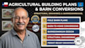create agricultural building plans barndominium conversion structural drawing