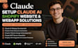 setup claude code shopify website claude ai webapp claude mcp claude shopify api