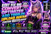 edit fix rig convert optimized add toggles upload avatar custom vrchat avatar