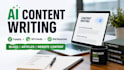 write high quality content for blogs websites and socials