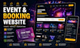 design event website, rental website,ticket website, event booking website