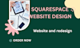 design or redesign squarespace websites for photographers