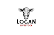 design company buys sells cattle logo