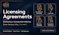 write a legally binding intellectual property licensing