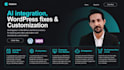 integrate ai in wordpress, woocommerce order, booking automation, fix issues