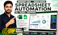 excel spreadsheet, google sheets microsoft excel vba macros automation dashboard