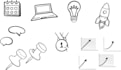 create custom minimalist doodle illustrations