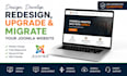 design, develop, redesign, upgrade and migrate your joomla website