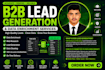 do manual data entry, b2b lead generation and data enrichment