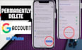 permanently remove your icloud account and google account