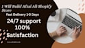 design a modern shopify dropshipping store