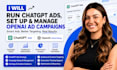 run chatgpt ads, setup and manage openai ad campaigns