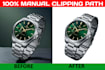 do manual clipping path and background removal