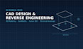 do cad design and 3d modelling for you